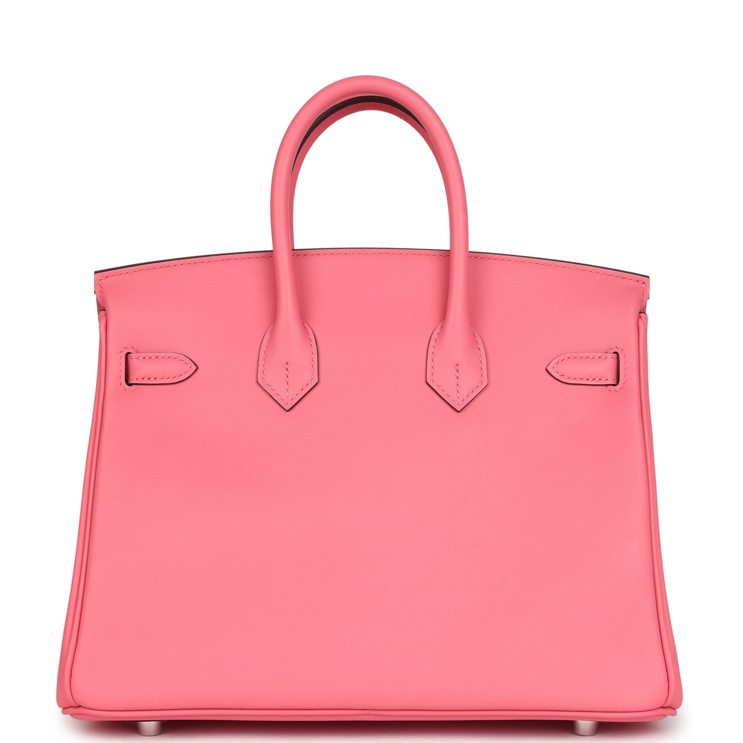 Hermes Birkin 25 Rose Azalee Swift Palladium Hardware