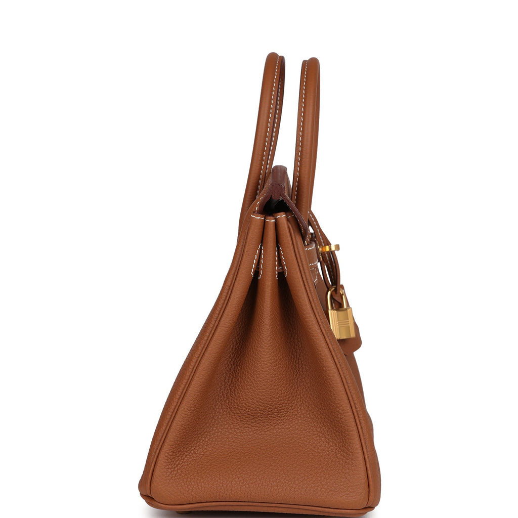 Hermes Birkin 25 Gold Togo Gold Hardware