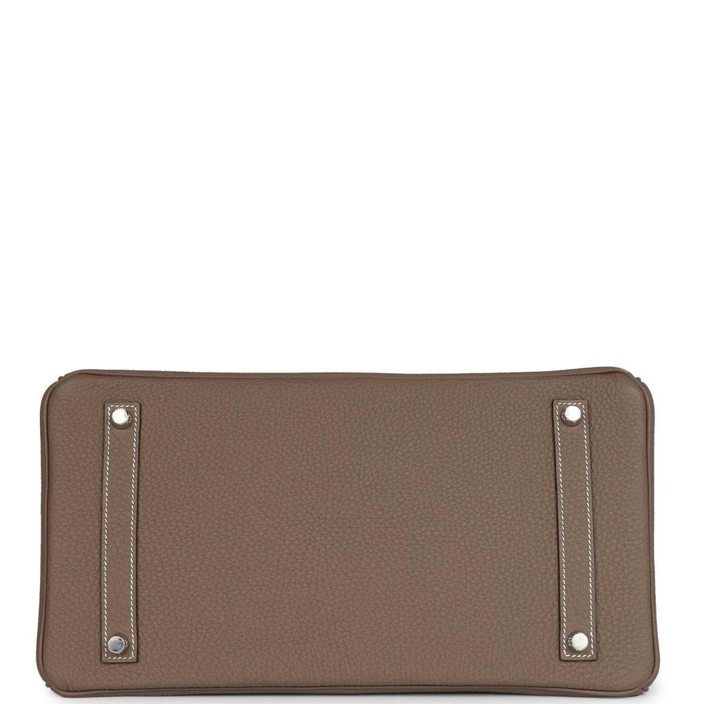 Hermes Birkin 35 Etoupe Togo Palladium Hardware