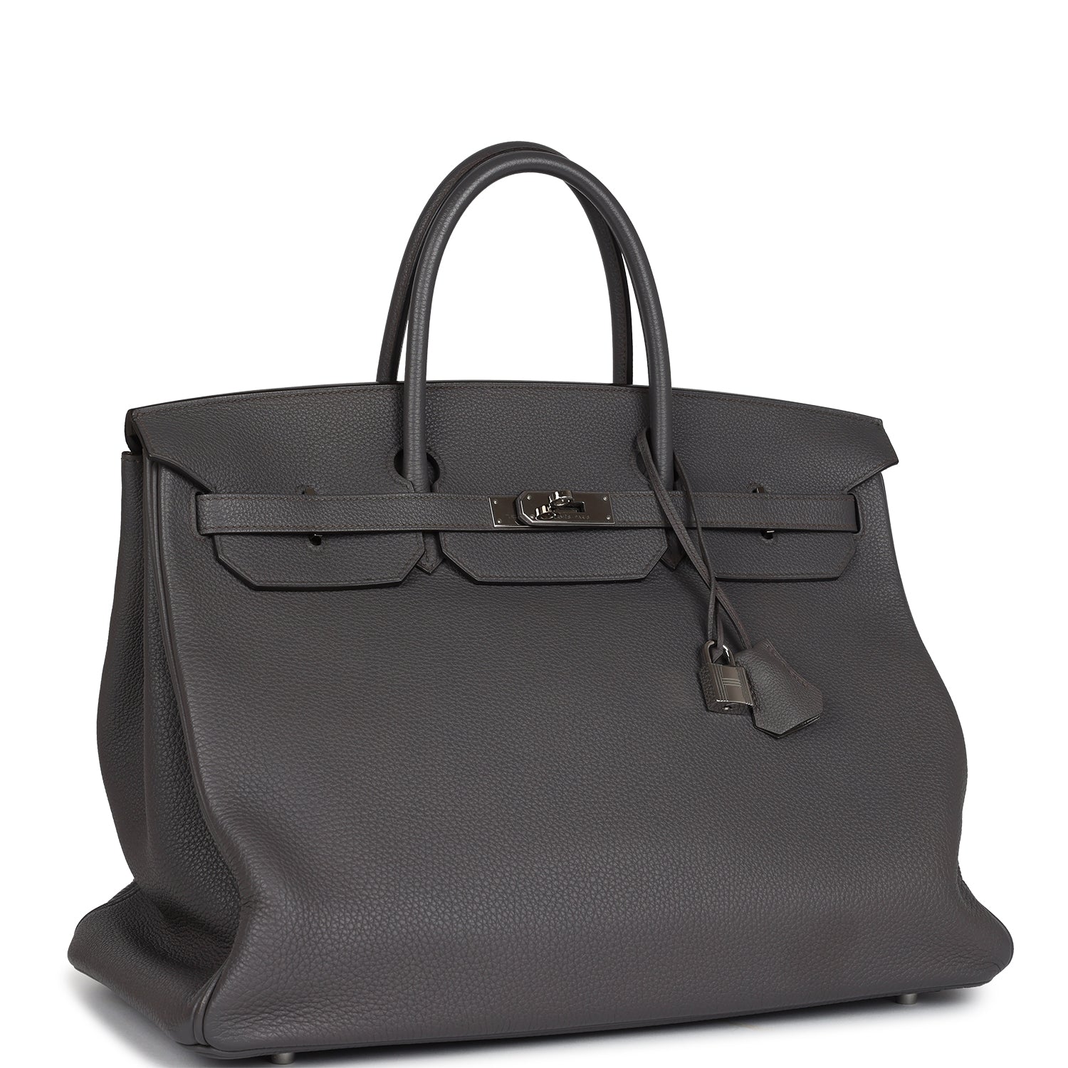 Hermes Birkin 40 Etain Togo Palladium Hardware