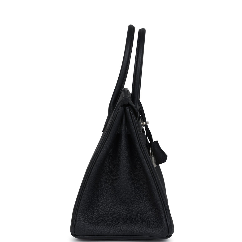 Hermes Birkin 30 Black Togo Palladium Hardware