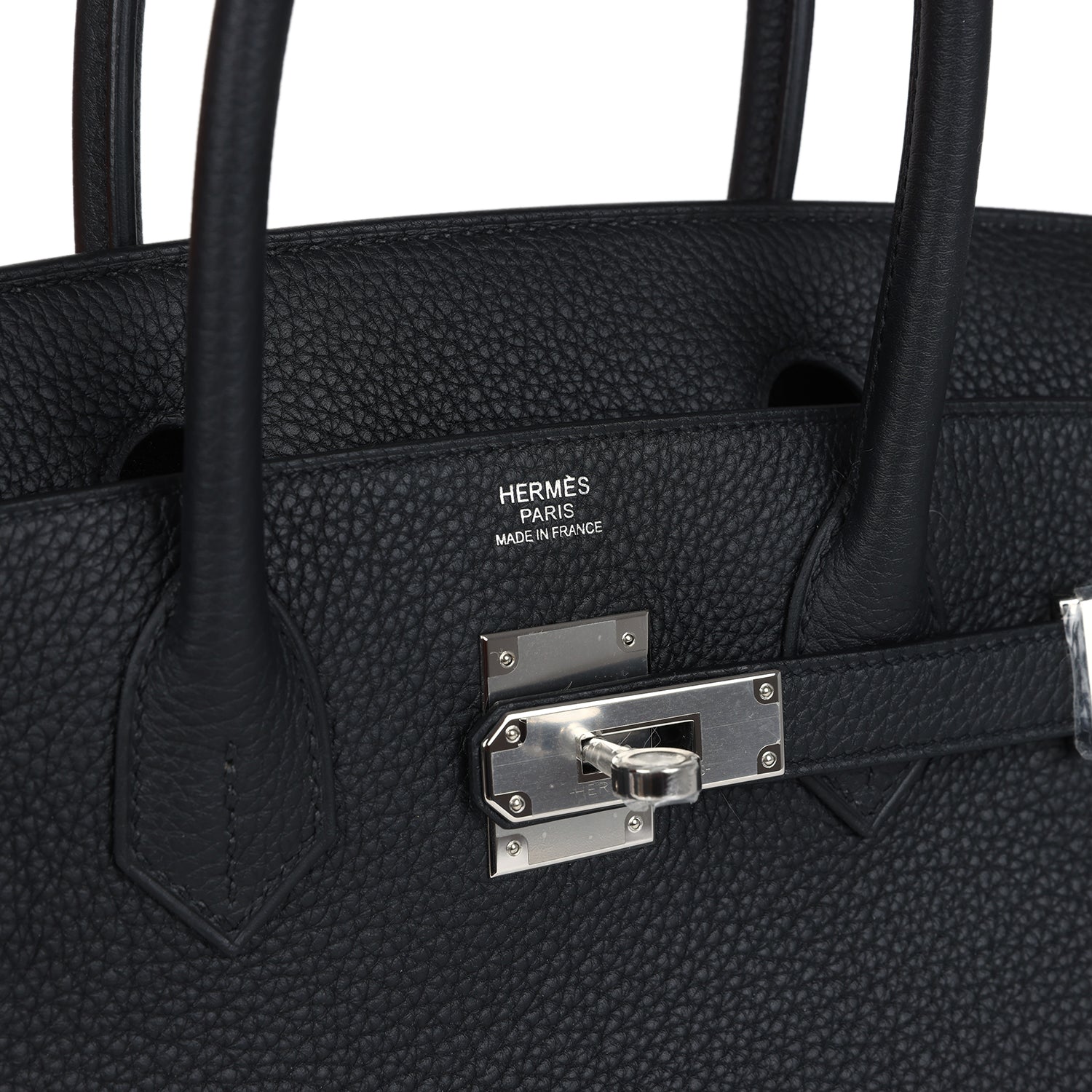 Hermes Birkin 30 Black Togo Palladium Hardware
