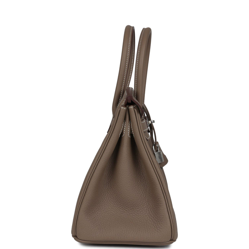 Hermes Birkin 30 Etoupe Togo Palladium Hardware