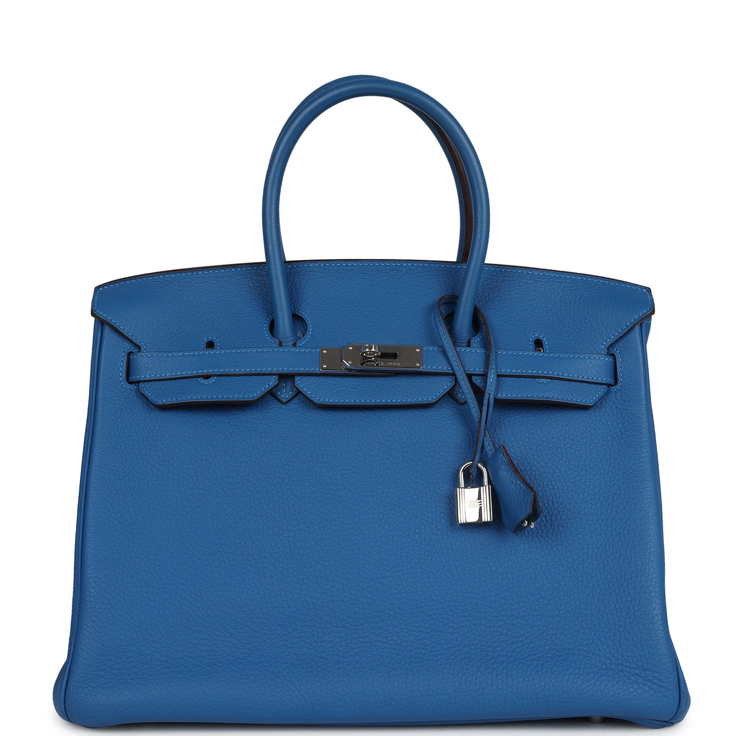 New Hermes Birkin 35 Mykonos Togo Palladium Hardware