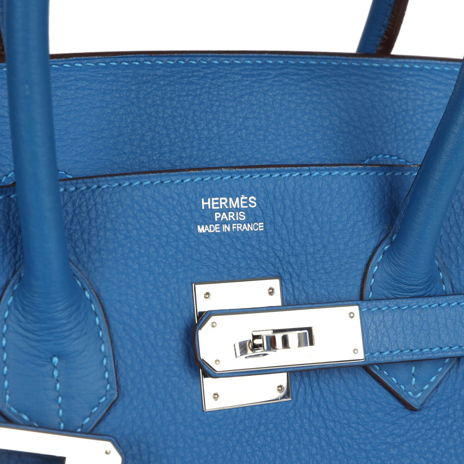 New Hermes Birkin 35 Mykonos Togo Palladium Hardware