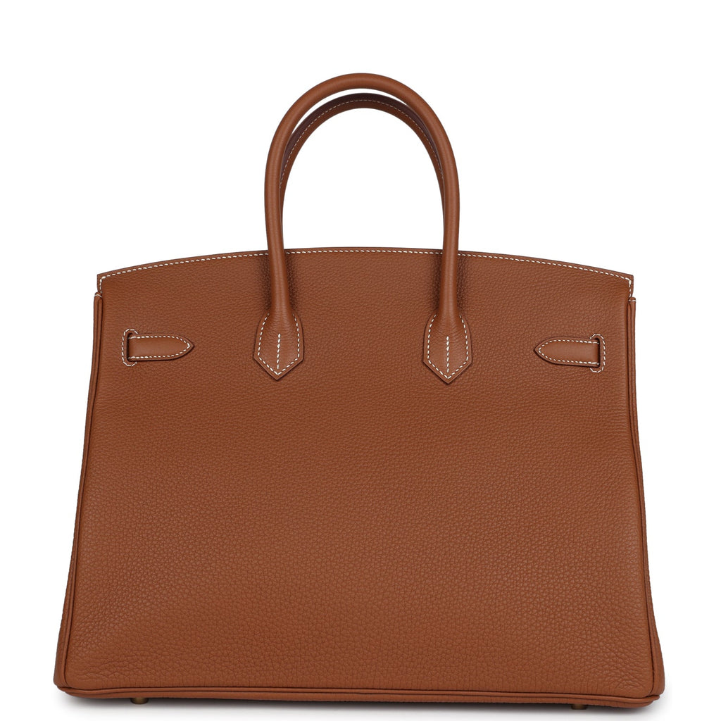 Hermes Birkin 35 Gold Togo Gold Hardware