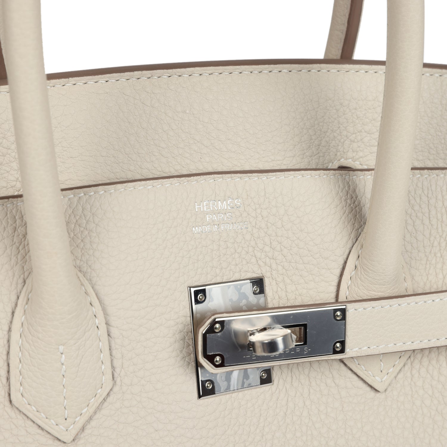 Hermes Birkin 35 Mushroom Togo Palladium Hardware