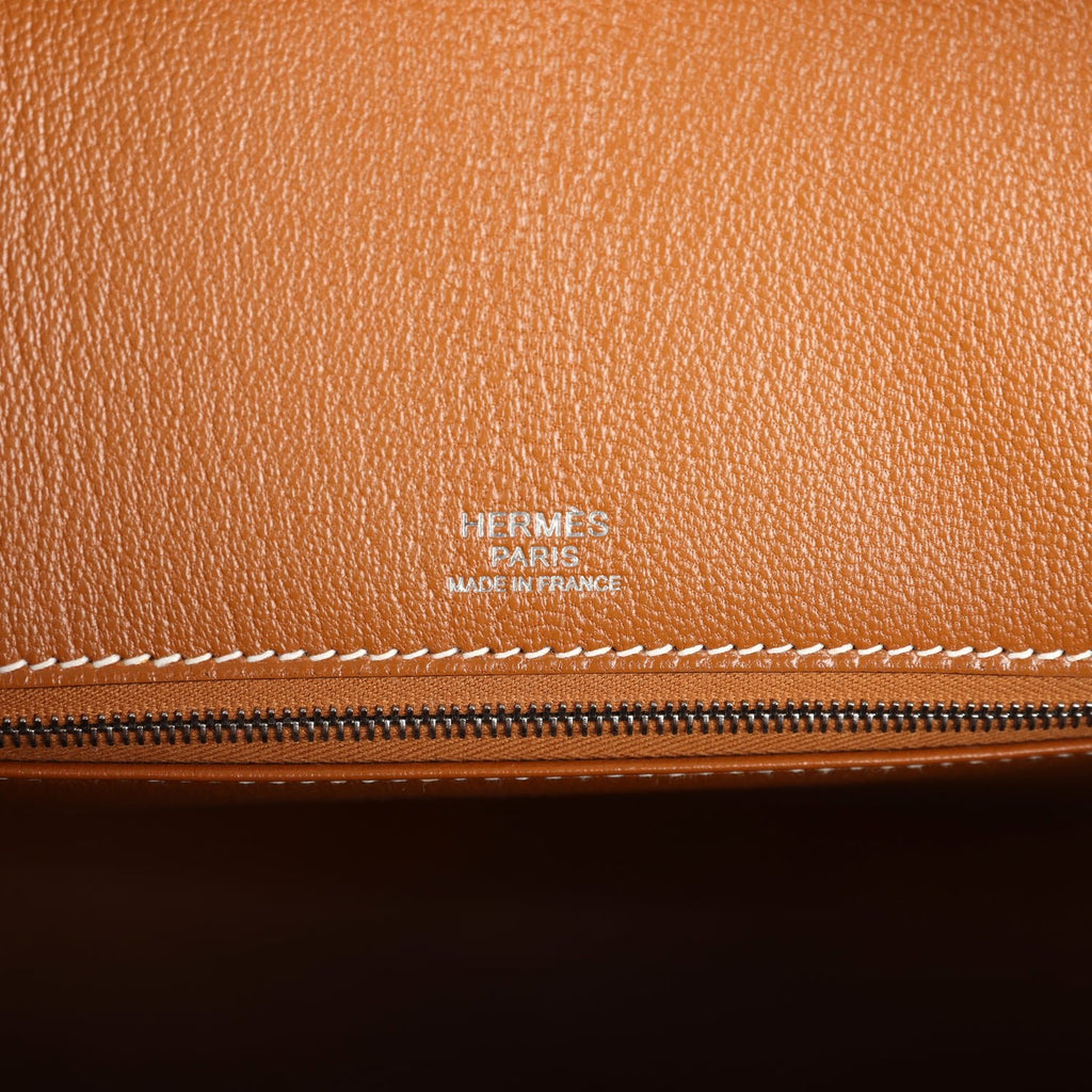Hermes Birkin Sellier 30 "Zouaves Et Dragons" Naturel Sable Butler Palladium Hardware