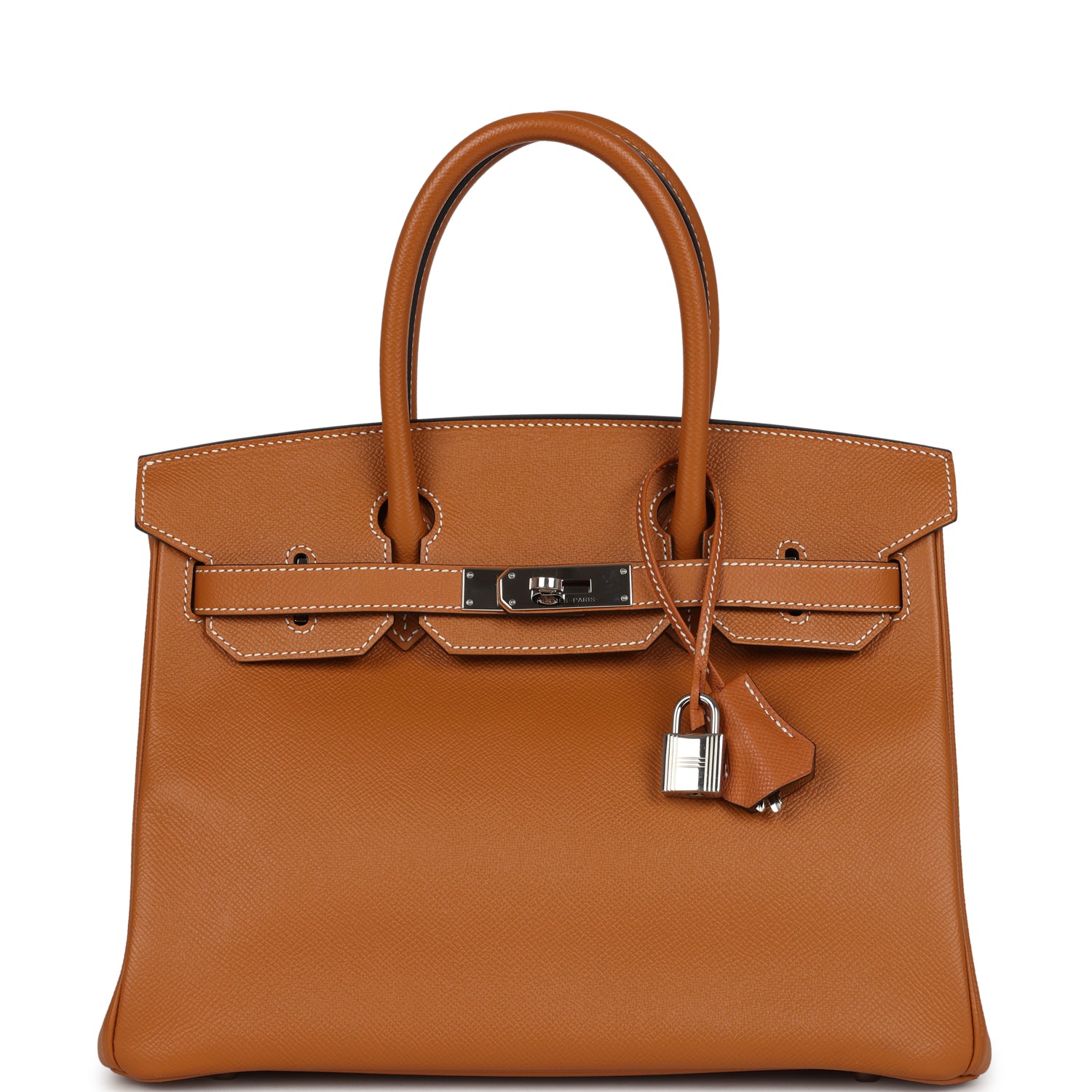 Hermes Birkin 30 Toffee Epsom Palladium Hardware