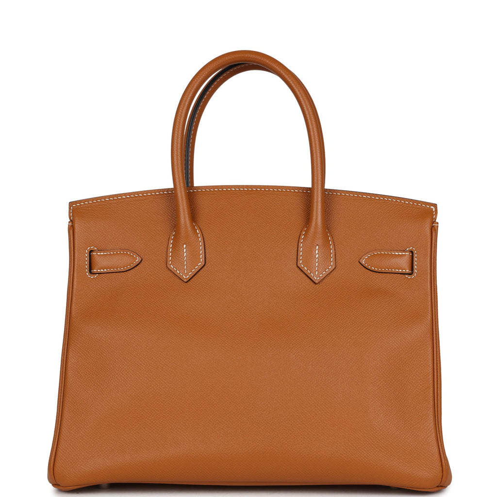 Hermes Birkin 30 Toffee Epsom Palladium Hardware