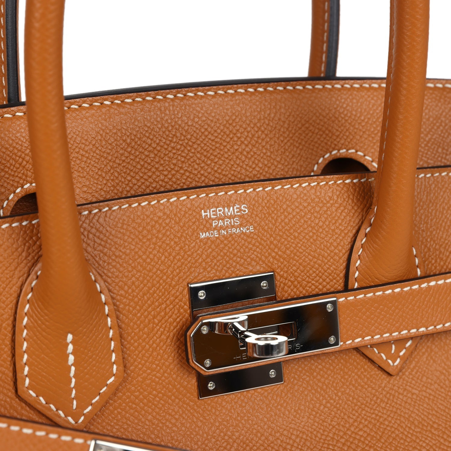 Hermes Birkin 30 Toffee Epsom Palladium Hardware
