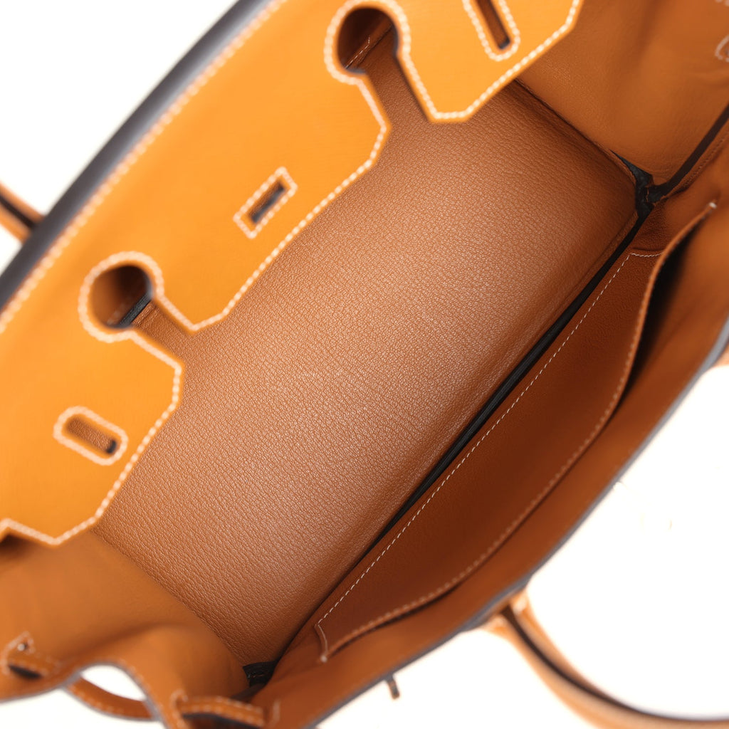 Hermes Birkin 30 Toffee Epsom Palladium Hardware