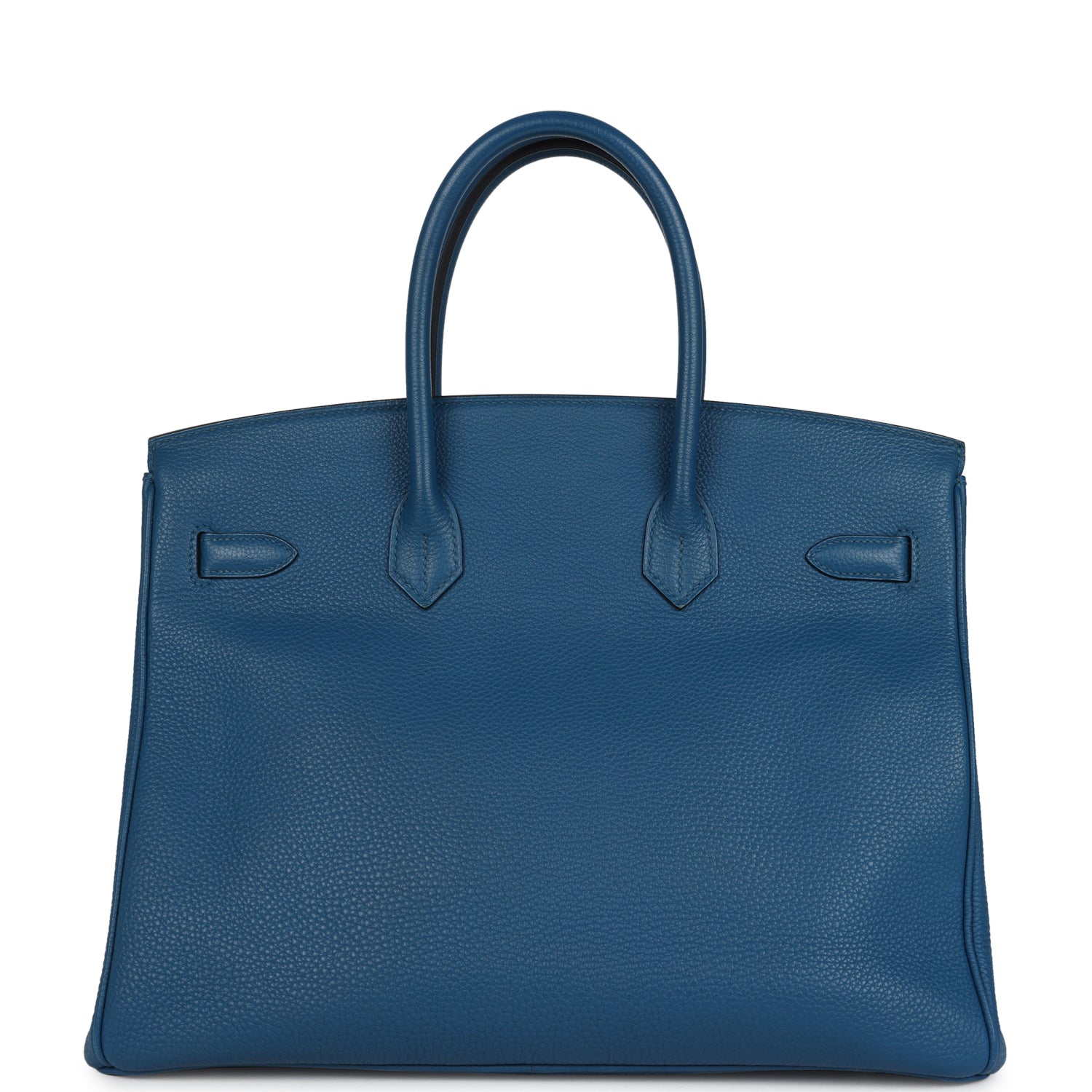 New Hermes Birkin 35 Bleu de Galice Togo Palladium Hardware