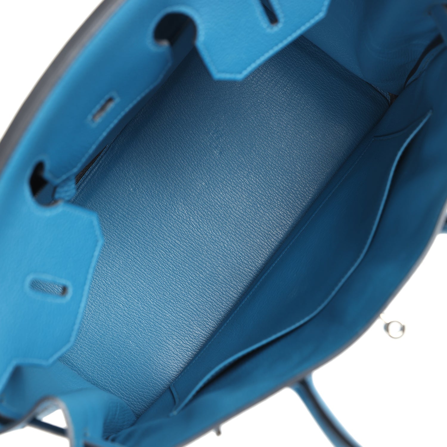 New Hermes Birkin 35 Bleu de Galice Togo Palladium Hardware