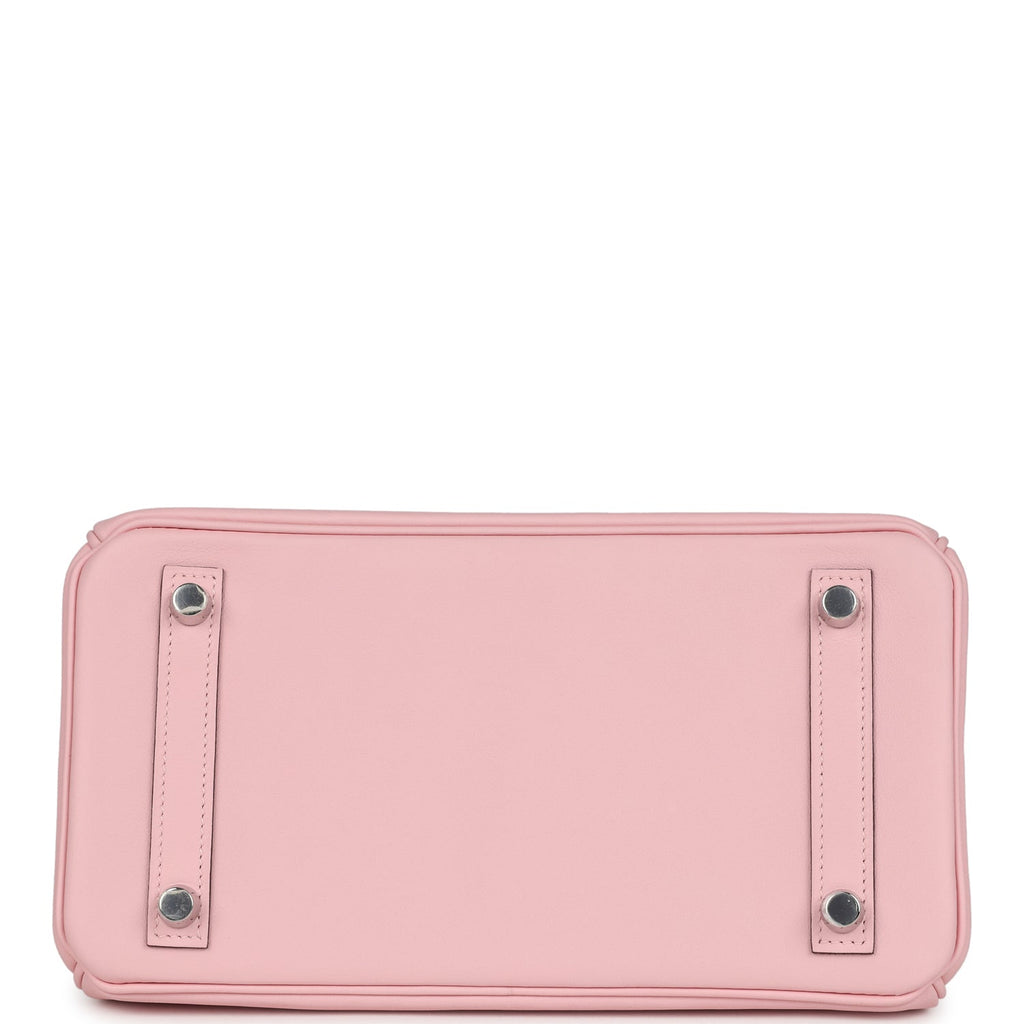 Hermes Birkin 25 Rose Sakura Swift Palladium Hardware