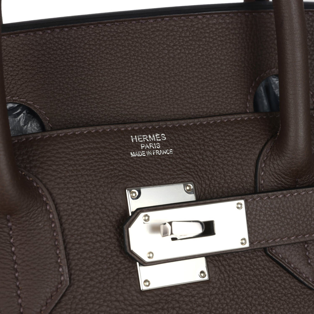 Hermes HAC Birkin 40 Ecorce Togo Palladium Hardware