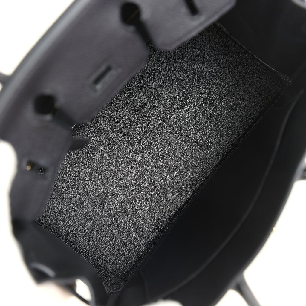 Hermes Birkin 25 Black Togo Gold Hardware