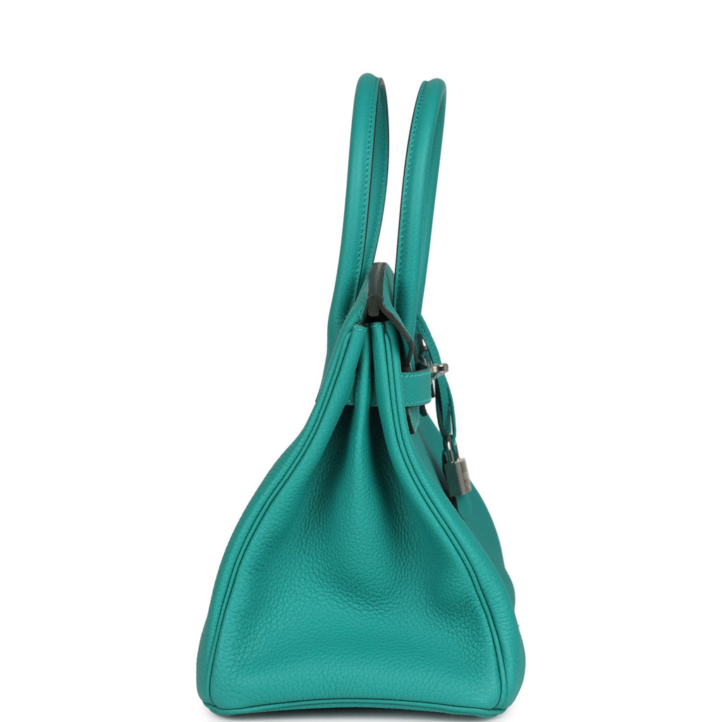 Hermes Birkin 30 Vert Verone Togo Palladium Hardware