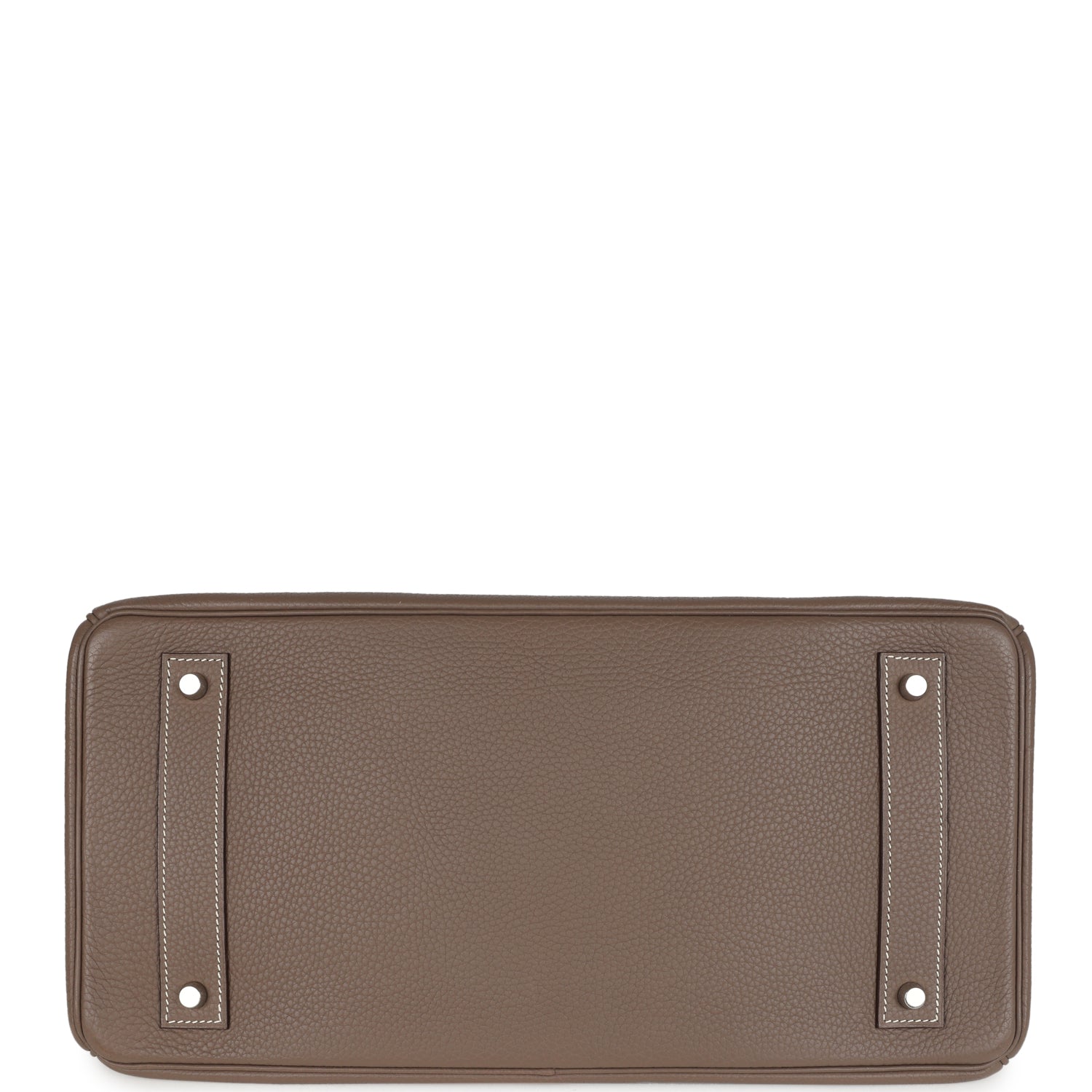 Hermes Shoulder Birkin 42 JPG Etoupe Clemence Palladium Hardware