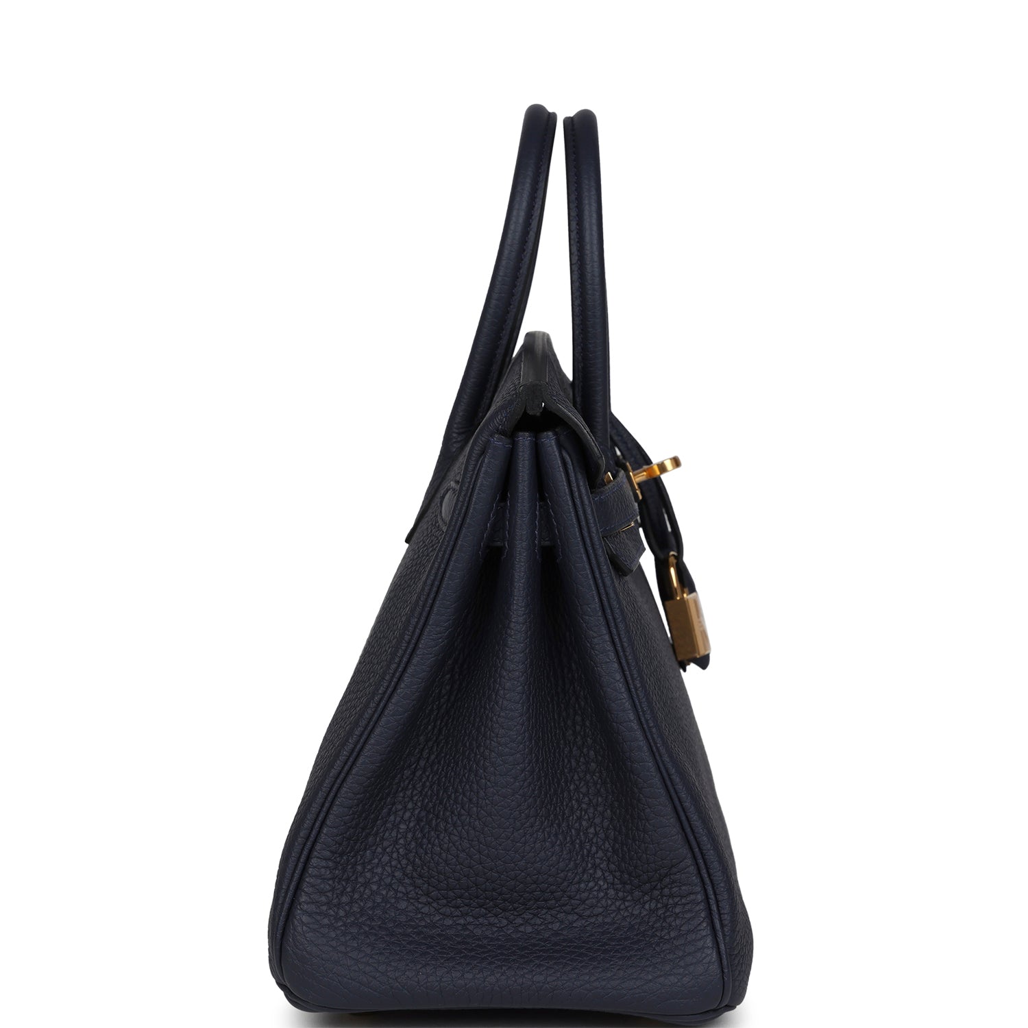 Hermes Birkin 25 Bleu Nuit Togo Gold Hardware