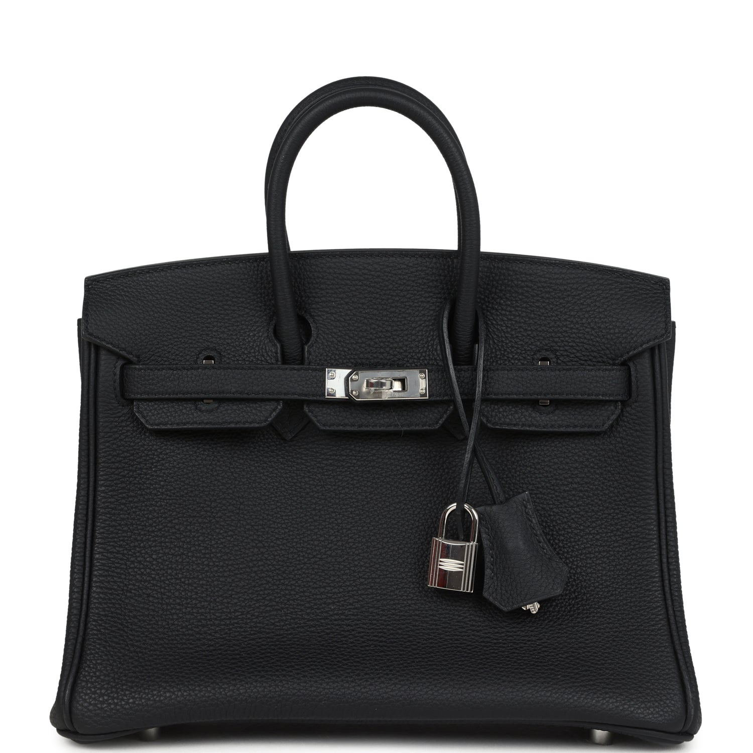 Hermes Birkin 25 Black Togo Palladium Hardware