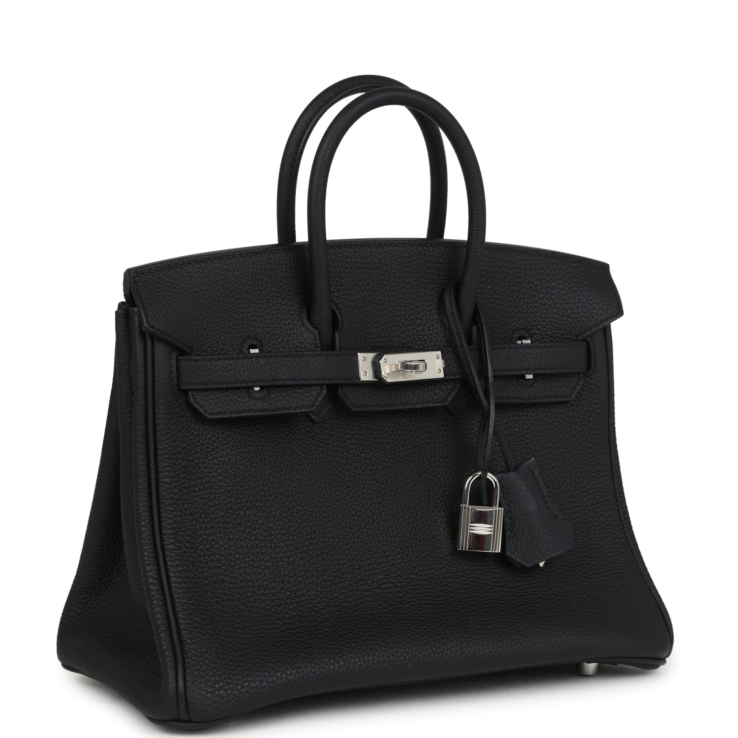 Hermes Birkin 25 Black Togo Palladium Hardware