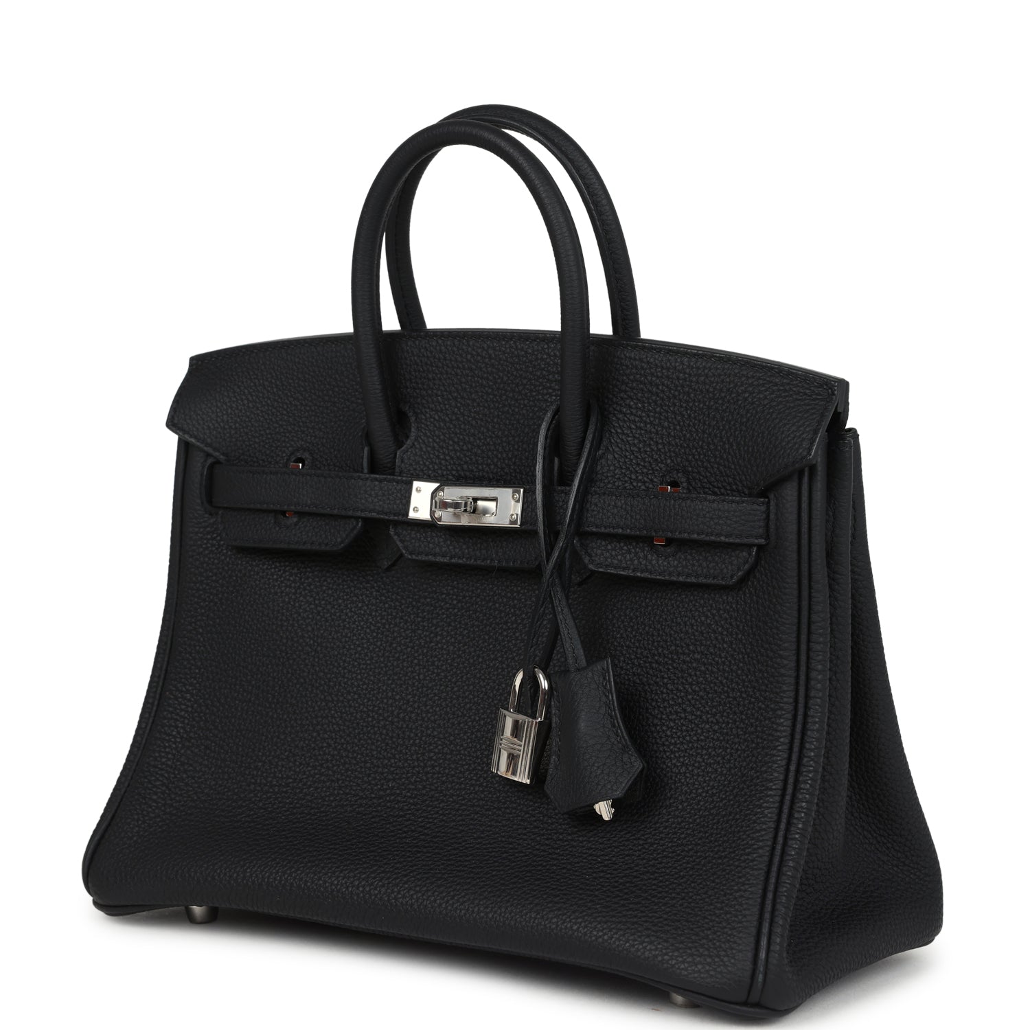 Hermes Birkin 25 Black Togo Palladium Hardware