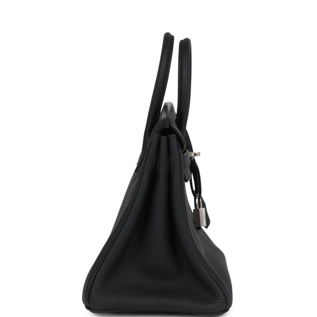 Hermes Birkin 25 Black Togo Palladium Hardware