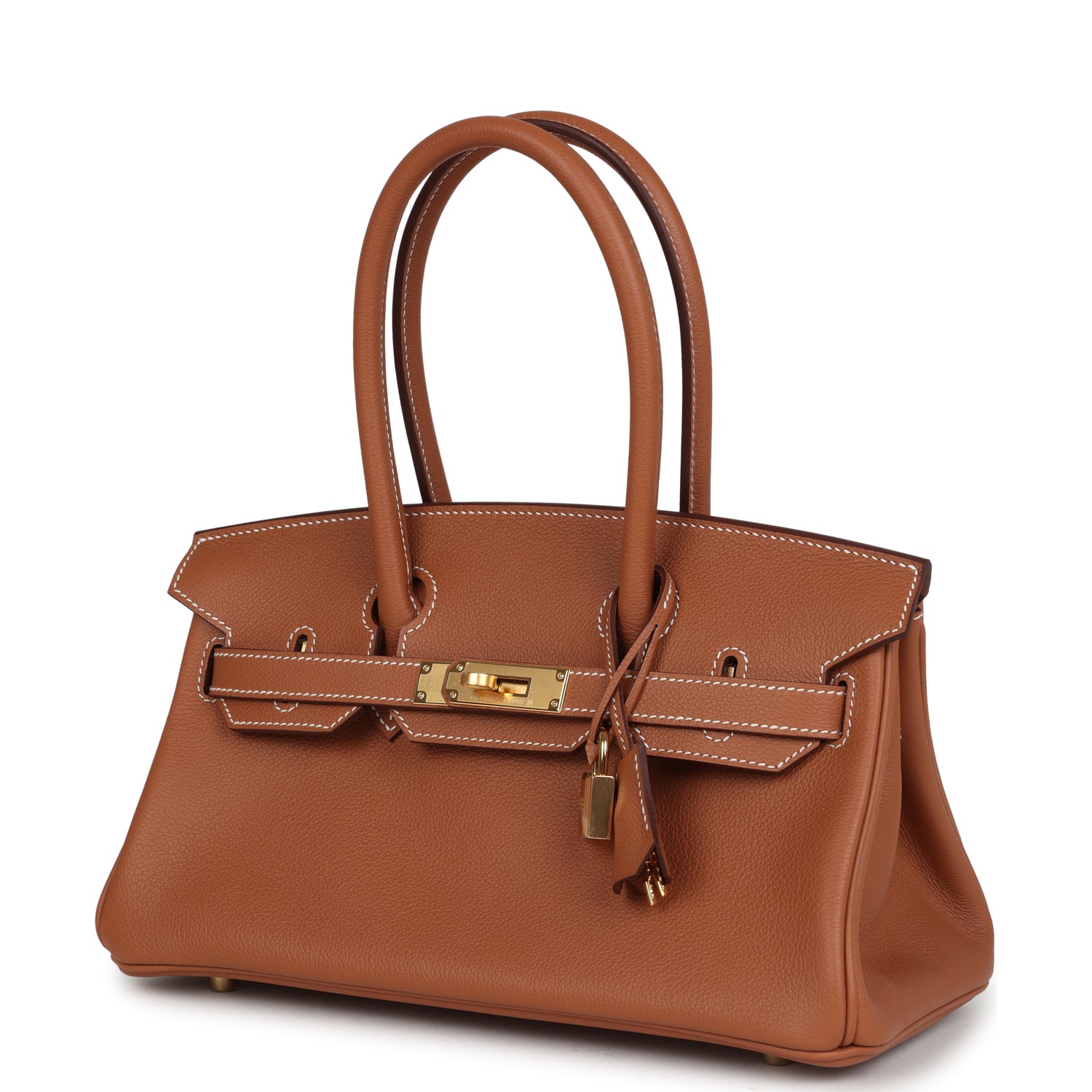 Hermes Shoulder Birkin Light 29 Gold Evercolor Gold Hardware