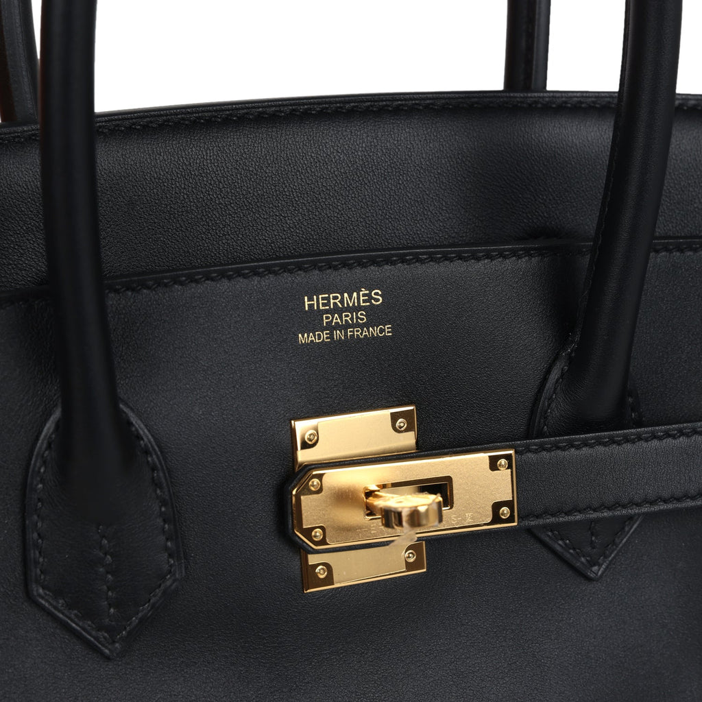 Hermes Birkin 35 Black Jonathan Gold Hardware