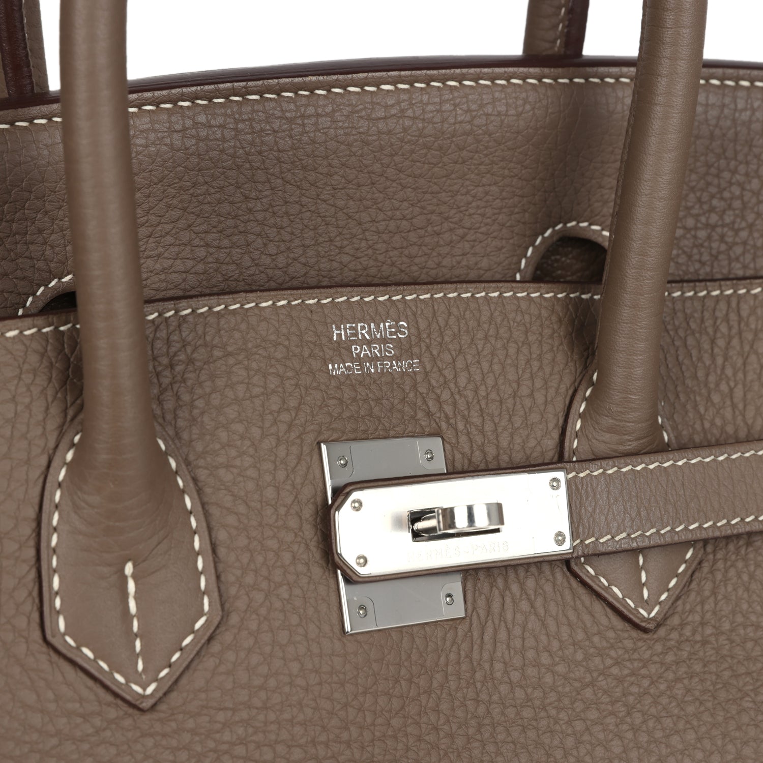 Hermes Birkin 35 Etoupe Togo Palladium Hardware