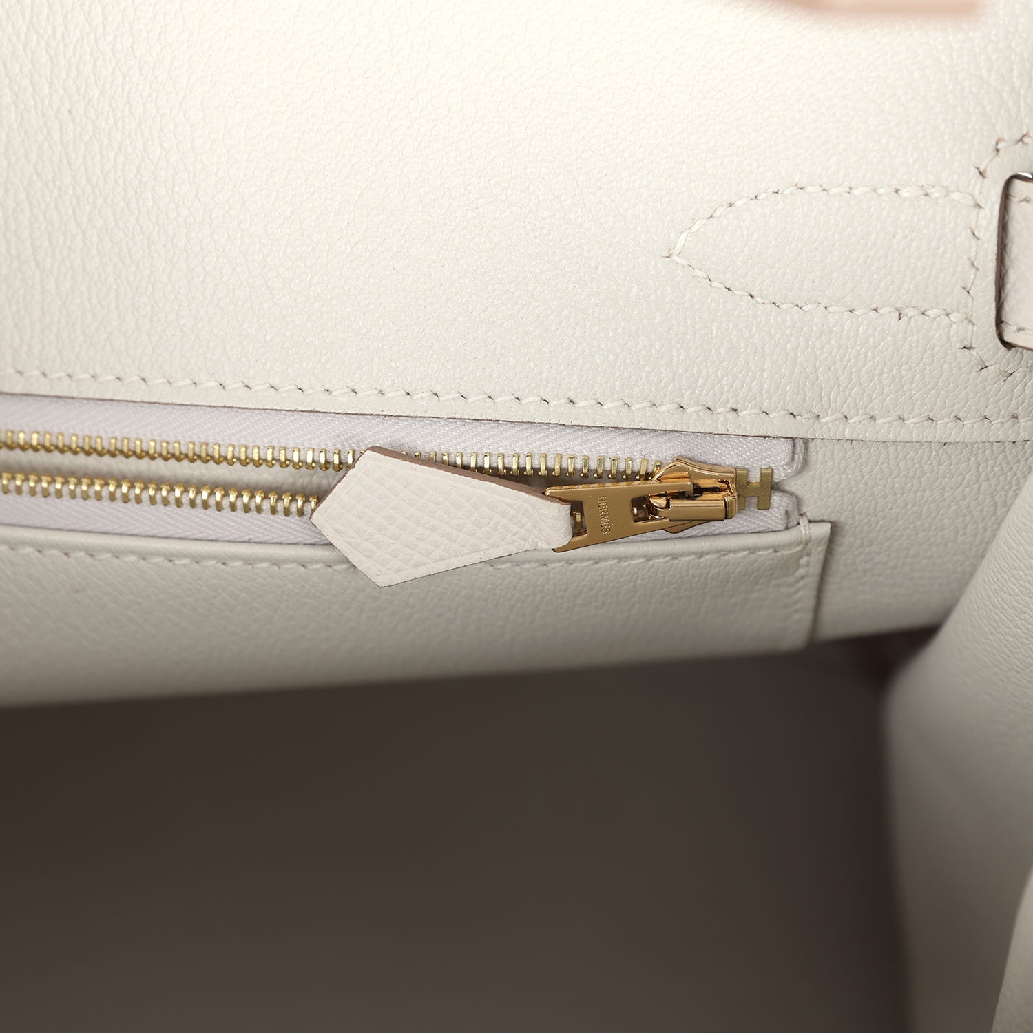 Hermes Birkin 30 Gris Pale Epsom Gold Hardware