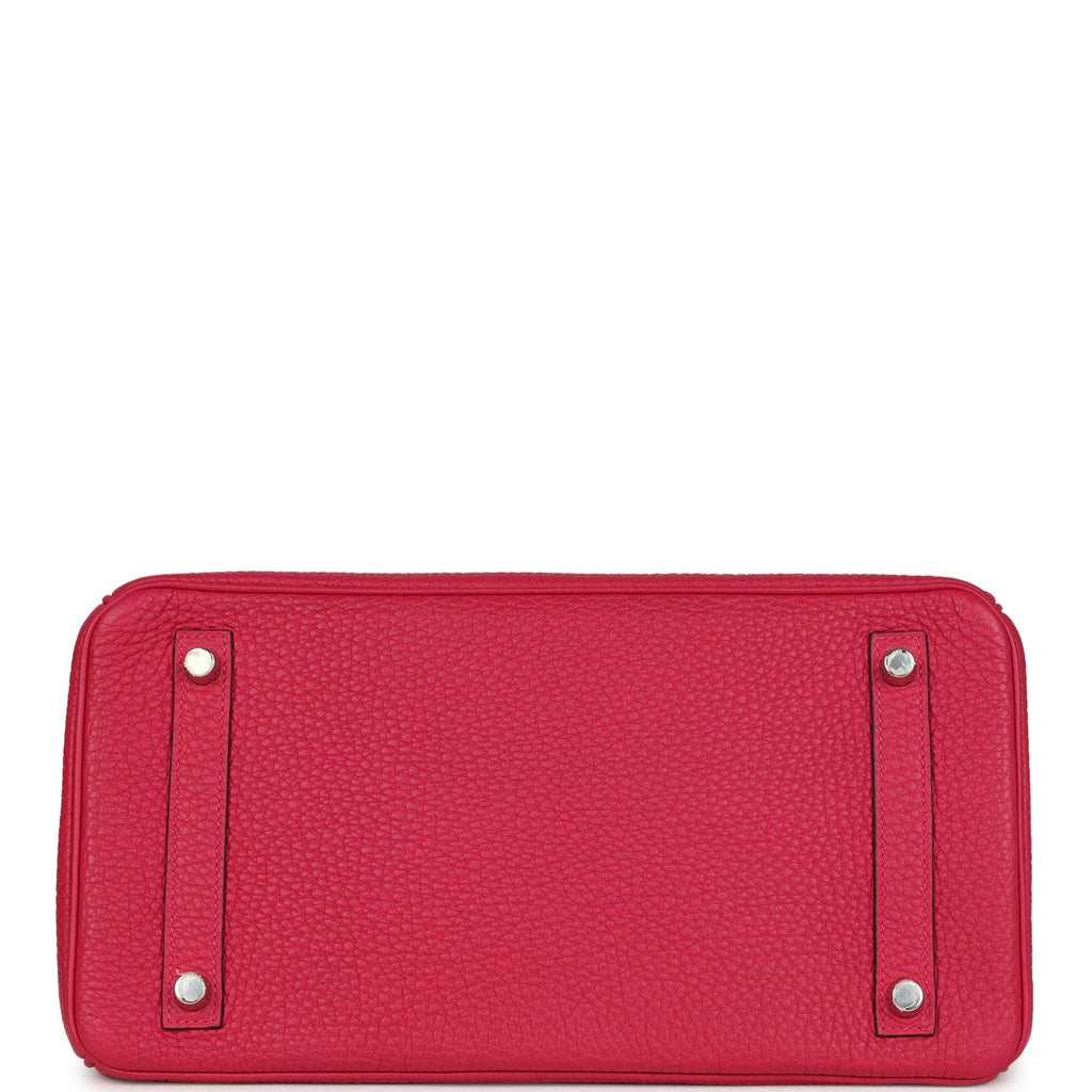 Hermes Birkin 30 Framboise Togo Palladium Hardware