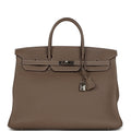 Hermes Birkin 40 Etoupe Togo Palladium Hardware