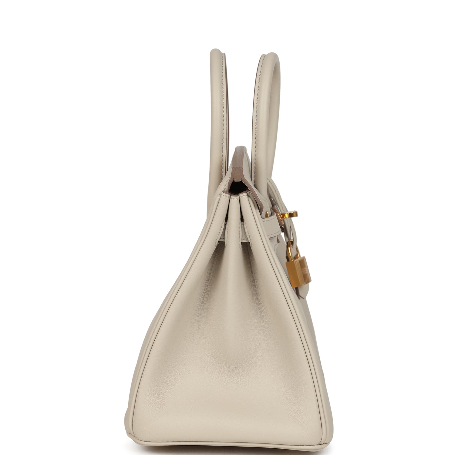 Hermes Birkin 25 Beton Swift Gold Hardware