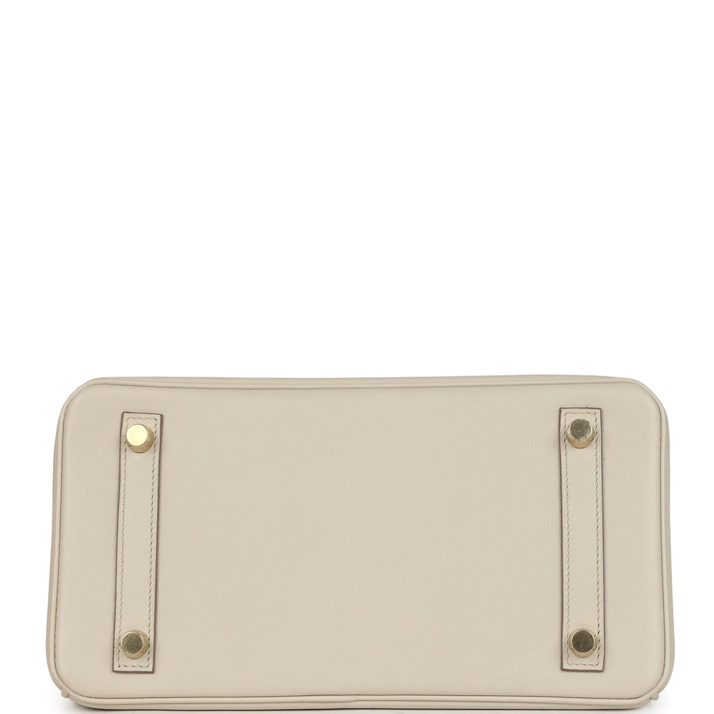 Hermes Birkin 25 Beton Swift Gold Hardware