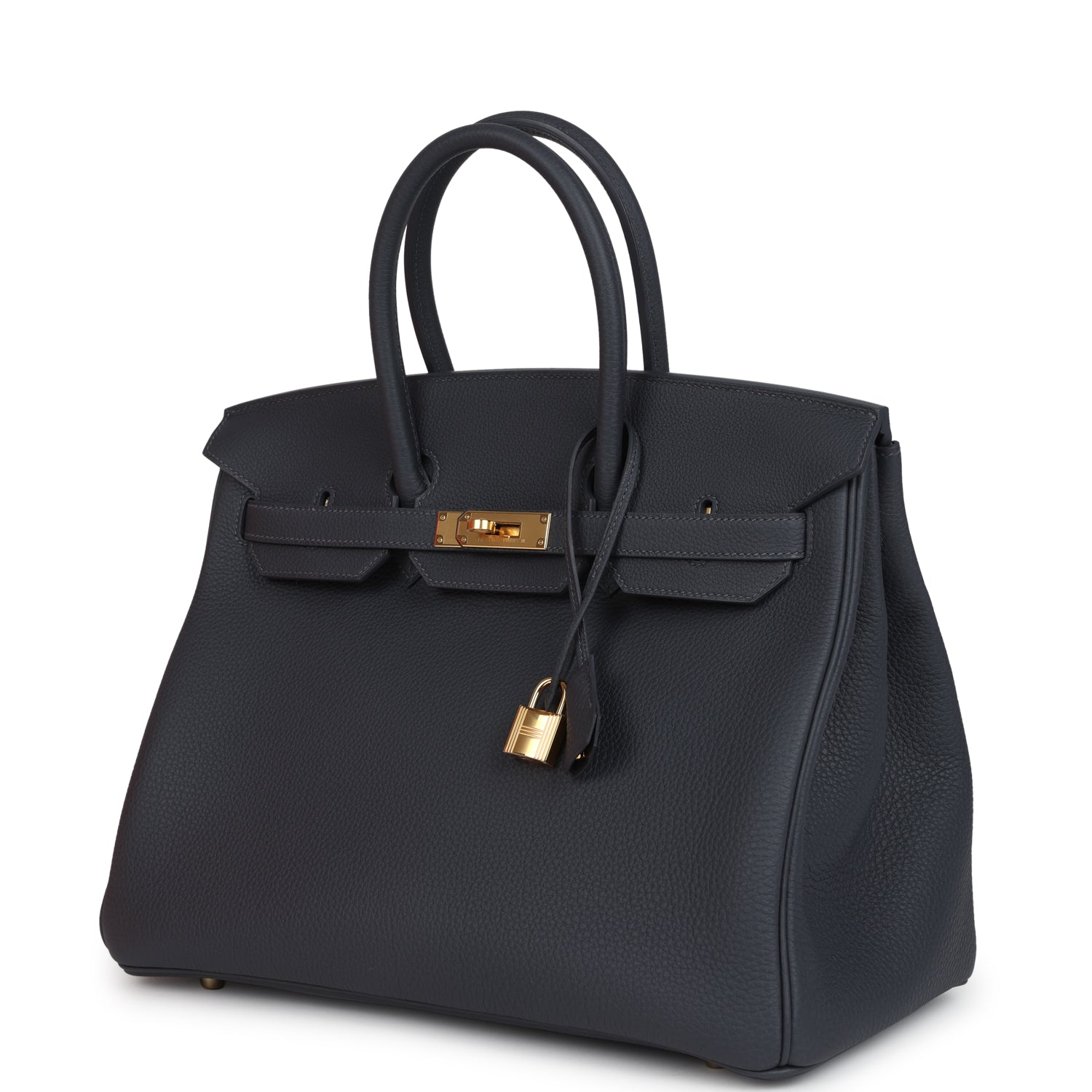 Hermes Birkin 35 Ardoise Togo Gold Hardware