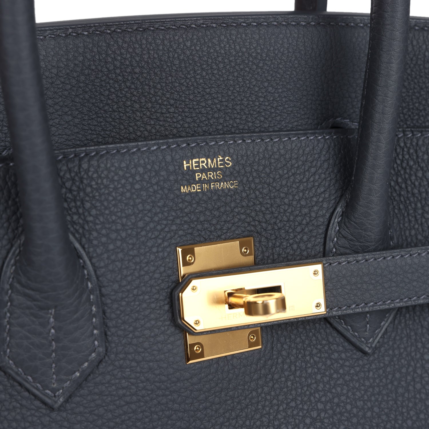 Hermes Birkin 35 Ardoise Togo Gold Hardware