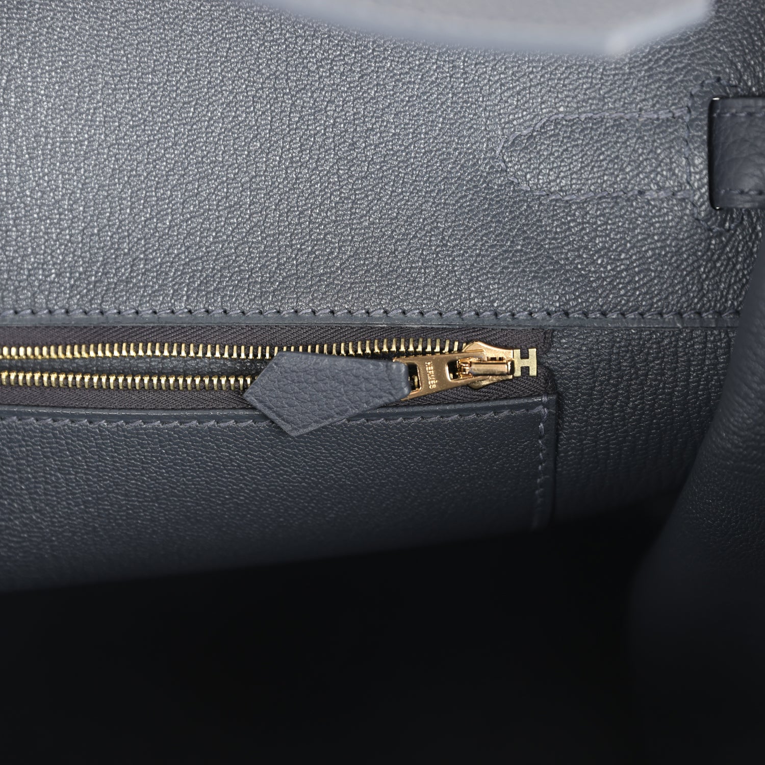 Hermes Birkin 35 Ardoise Togo Gold Hardware