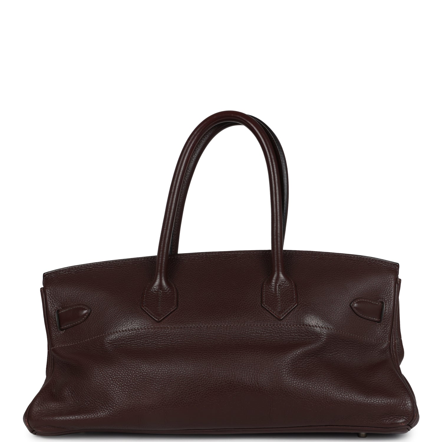 New Hermes Shoulder Birkin 42 JPG Havane Clemence Palladium Hardware