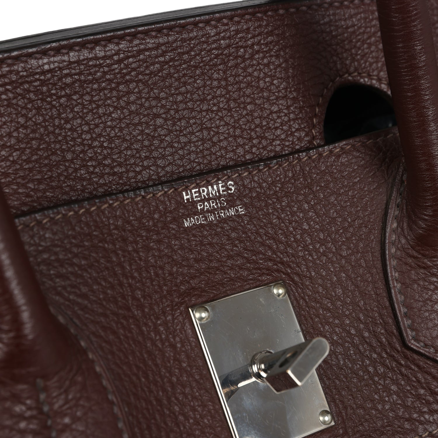 New Hermes Shoulder Birkin 42 JPG Havane Clemence Palladium Hardware