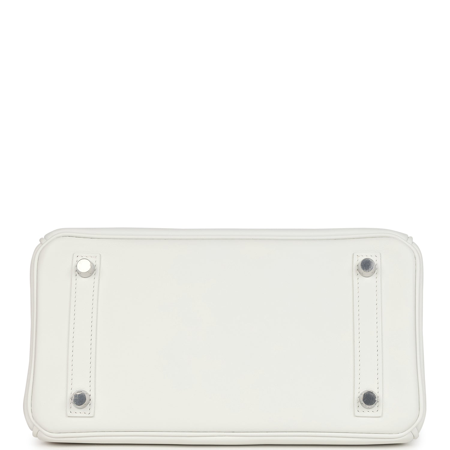 Hermes Birkin 25 New White Swift Palladium Hardware