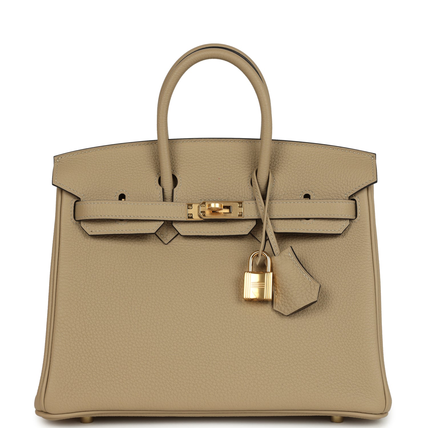 Hermes Birkin 25 Trench Togo Gold Hardware