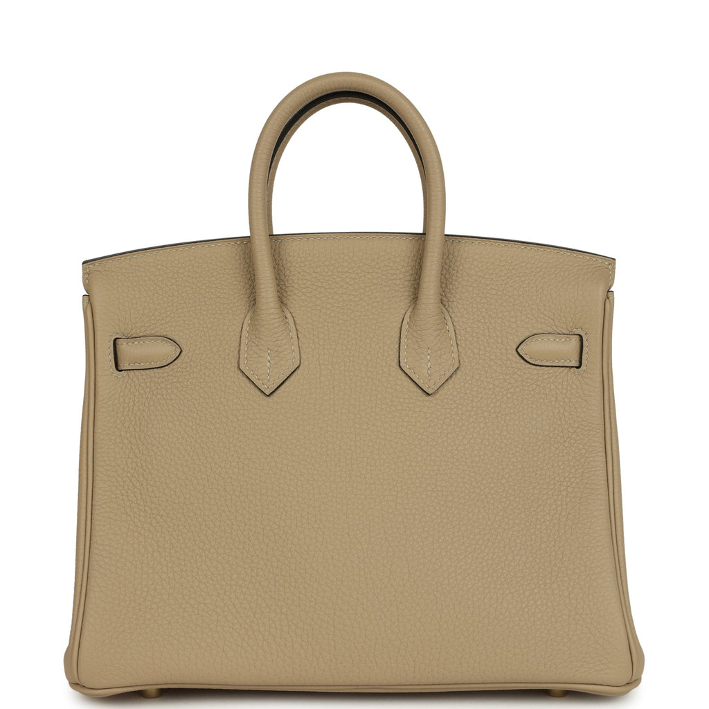 Hermes Birkin 25 Trench Togo Gold Hardware