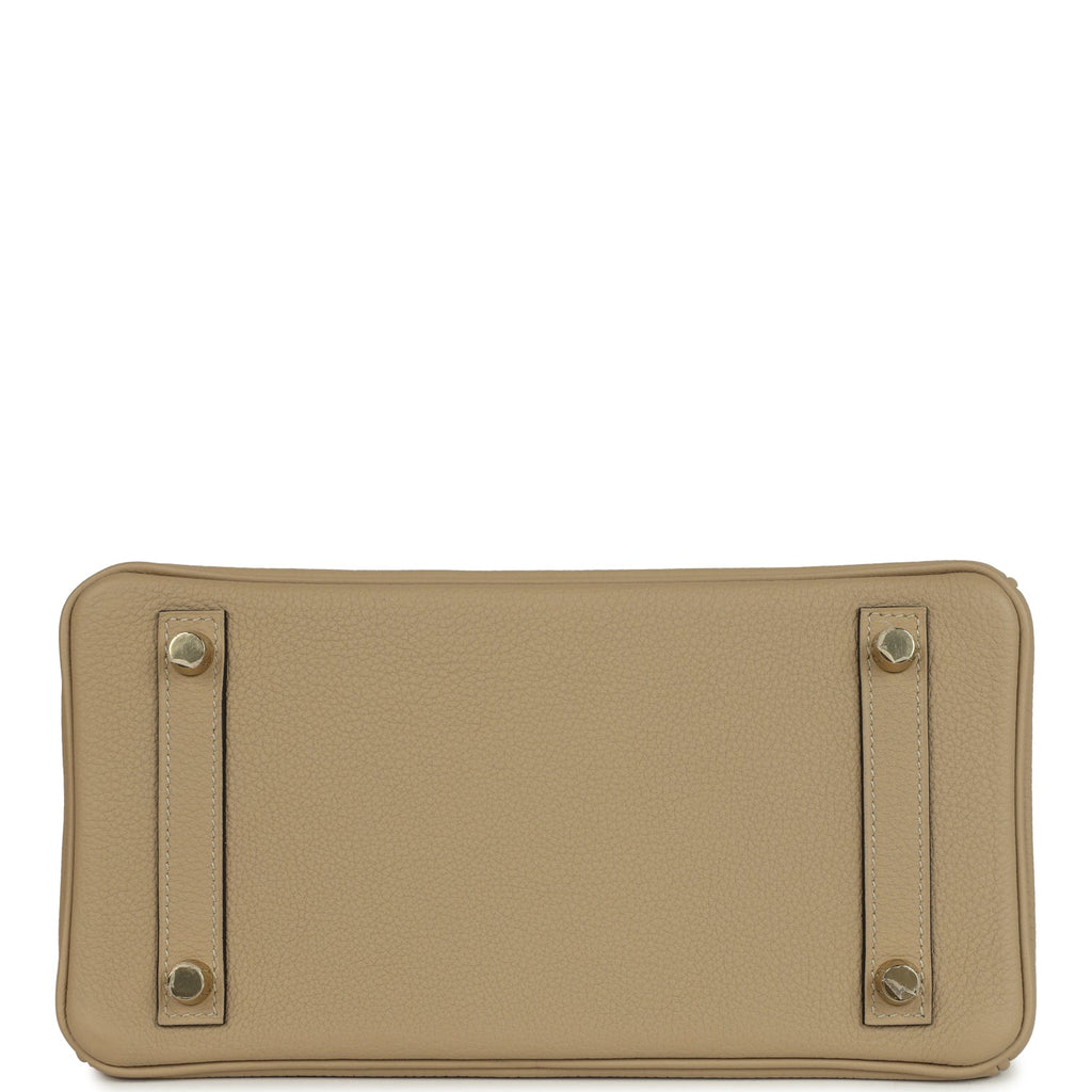 Hermes Birkin 25 Trench Togo Gold Hardware