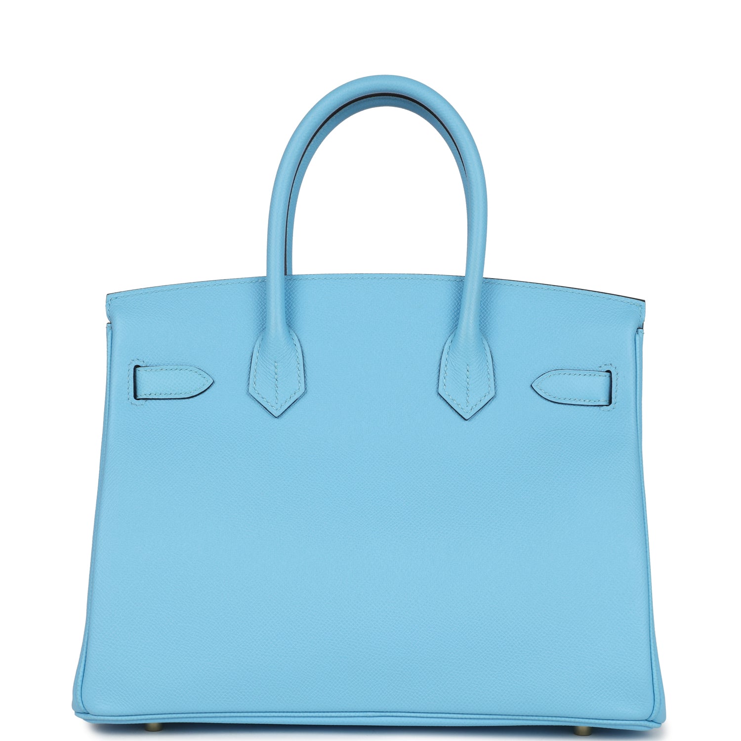 Hermes Birkin 30 Celeste Epsom Gold Hardware