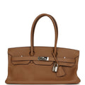 New Hermes Shoulder Birkin 42 JPG Alezan Clemence Palladium Hardware