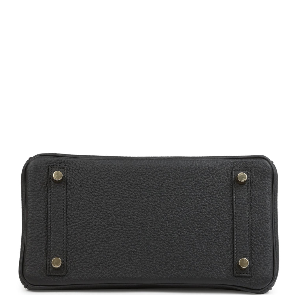 Hermes Birkin 25 Black Togo Gold Hardware