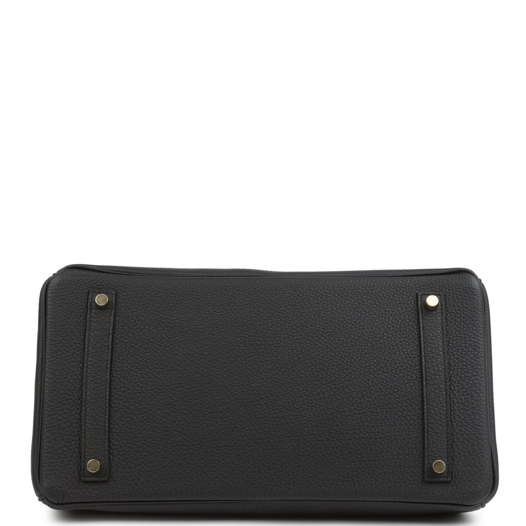 Hermes Birkin 35 Black Togo Gold Hardware