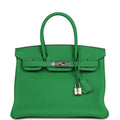 New Hermes Birkin 30 Bambou Verso Togo Palladium Hardware